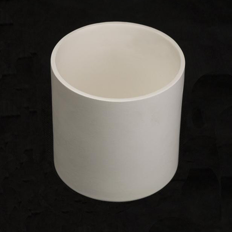 Zirconia Crucible: 80 Dia x 80 H mm ( 350 ml ) with 4000F Melting Point