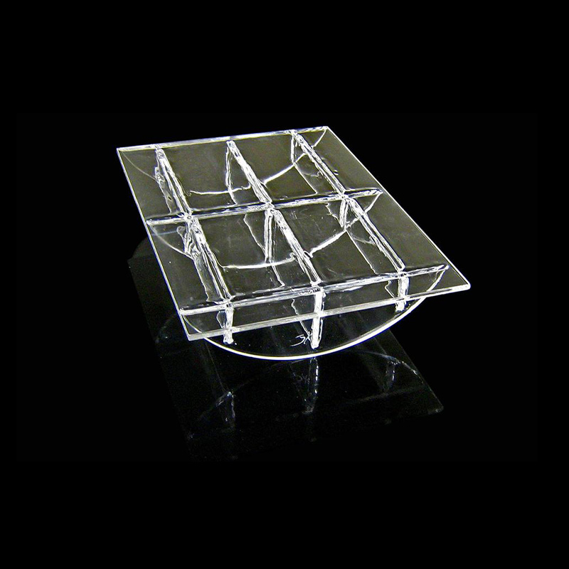 Quartz Platform (8.6'' L x 6.4'' W x 2'' H) for Placing Samples